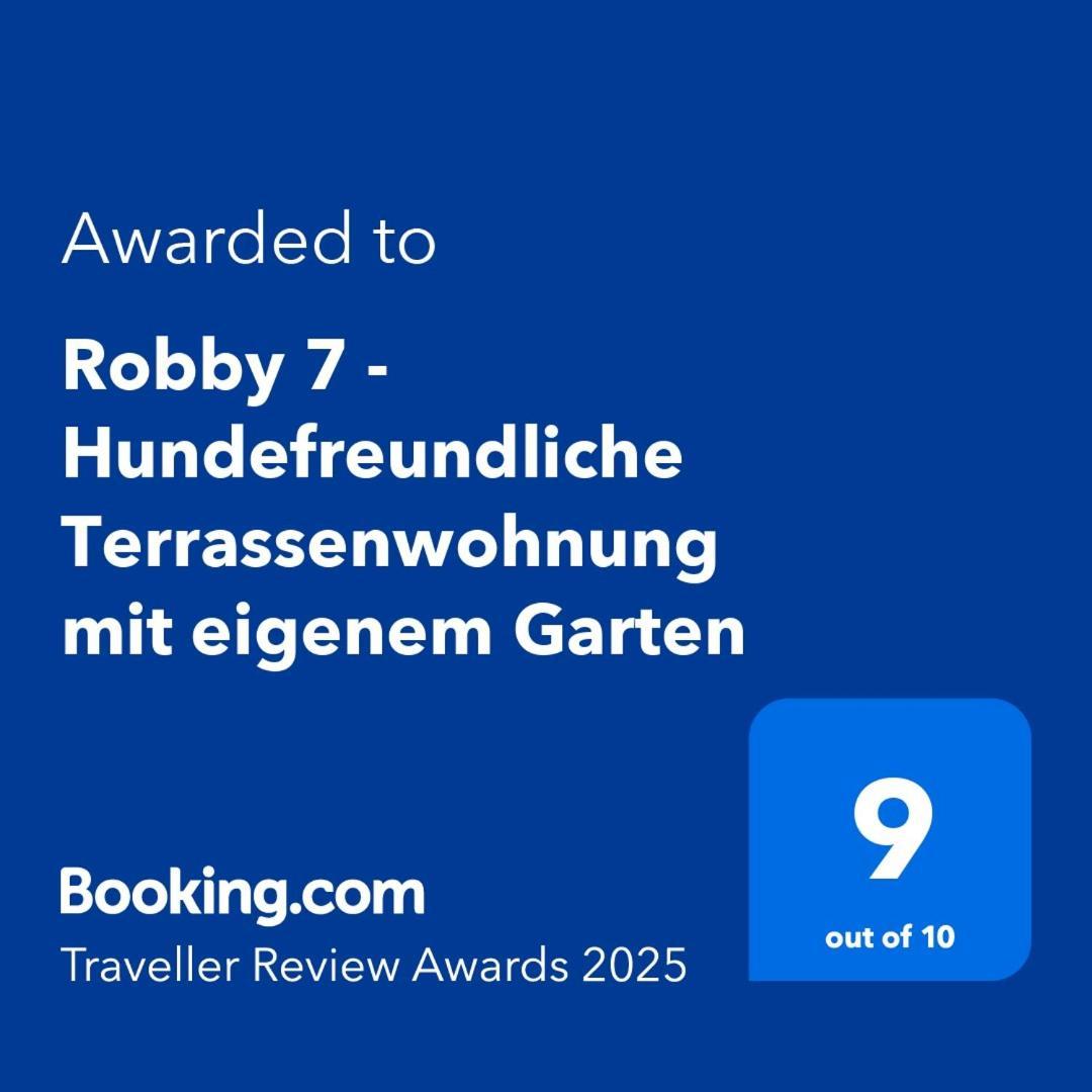 Robby 7 - Hundefreundliche Terrassenwohnung Mit Eigenem Garten Wangerooge Eksteriør billede